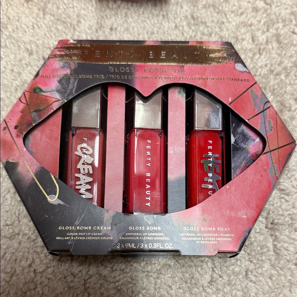New Fenty Beauty Gloss Bomb Trio Set!